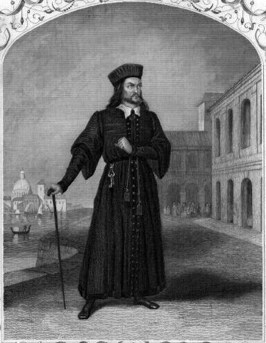 Charles Macready as Shylock