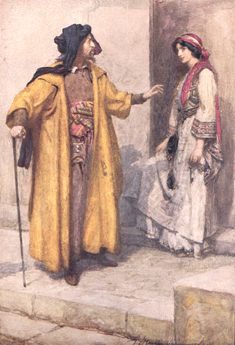 Shylock and Jessica by Gertrude Hammond